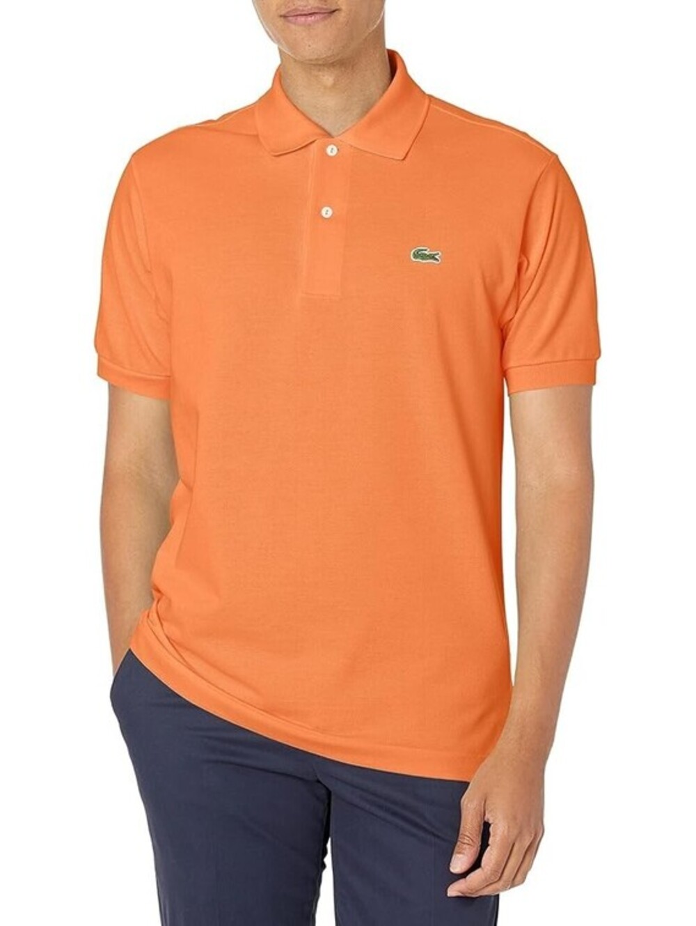 Lacoste Mens Legacy Short Sleeve L.12.12 Pique Polo Shirt, Size 3-S